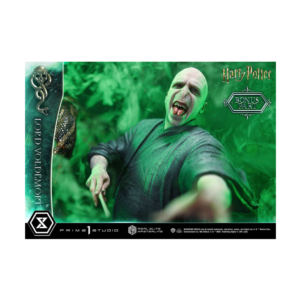 Prime 1 Studio - Harry Potter estatuilla Real Elite Masterline Series 1/4 Lord Voldemort Bonus Version