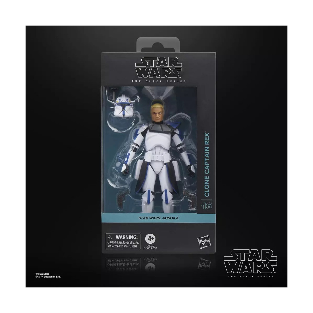 Star Wars The Black Series - Figurita del Capitán Clon Rex - Ahsoka
