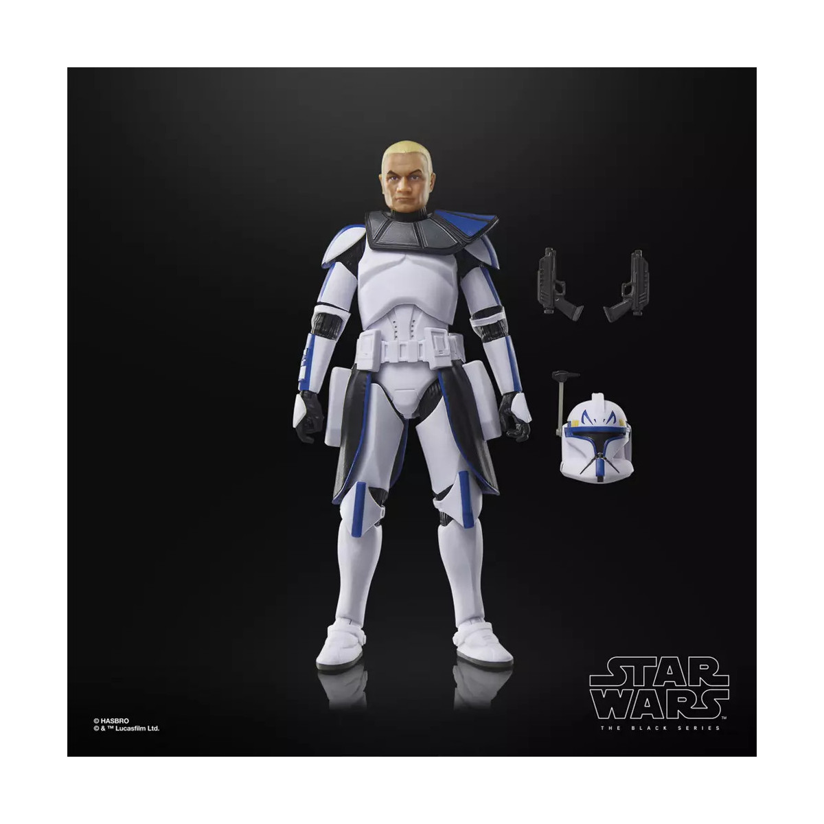 Star Wars The Black Series - Figurita del Capitán Clon Rex - Ahsoka