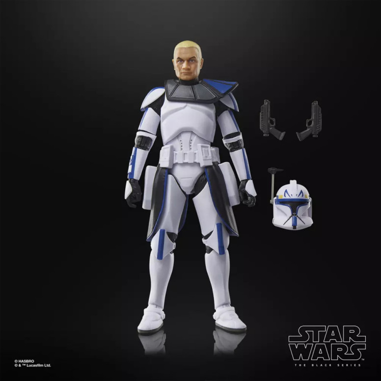 Star Wars The Black Series - Figurita del Capitán Clon Rex - Ahsoka
