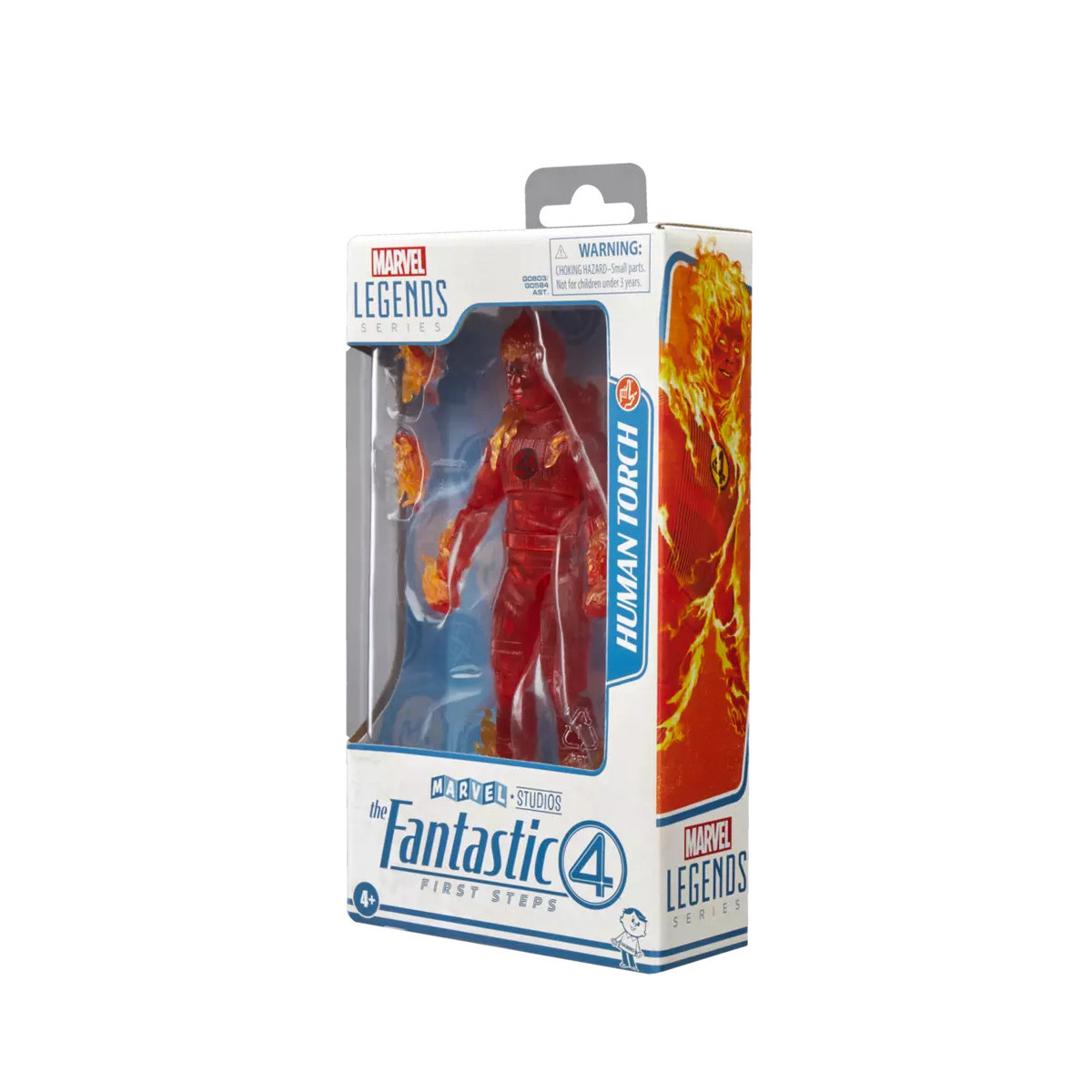 Marvel Legends - Antorcha Humana - Los Cuatro Fantásticos Primeros Pasos figura de acción