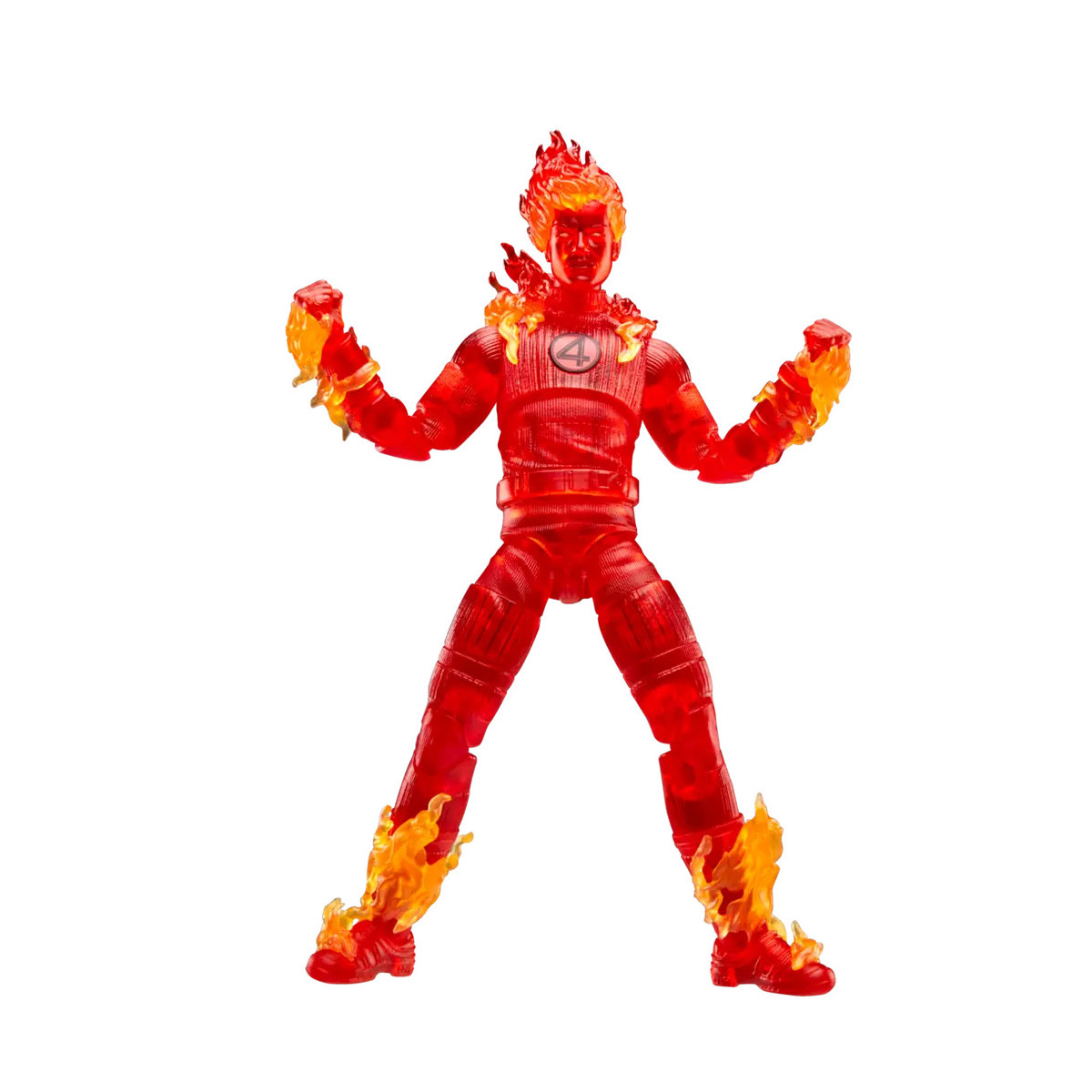 Marvel Legends - Antorcha Humana - Los Cuatro Fantásticos Primeros Pasos figura de acción