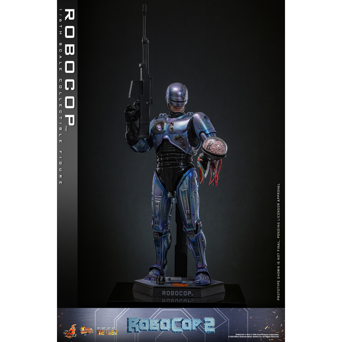 Hot Toys - RoboCop 2 Movie Masterpiece figura de acción 1/6