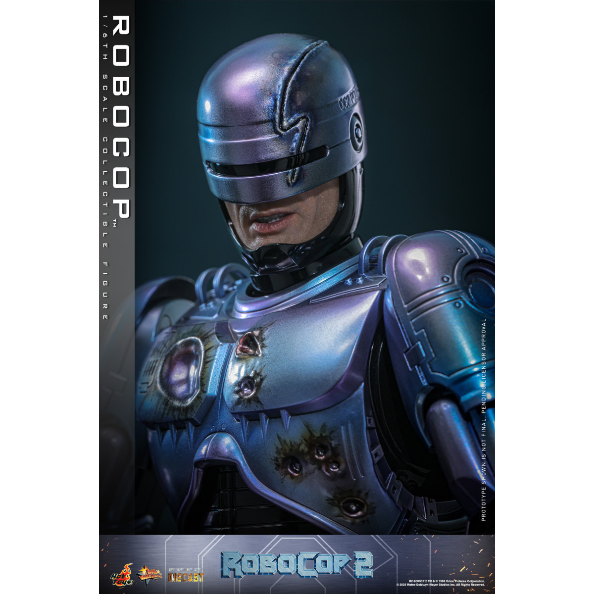 Hot Toys - RoboCop 2 Movie Masterpiece figura de acción 1/6