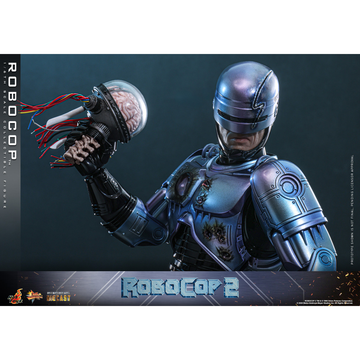 Hot Toys - RoboCop 2 Movie Masterpiece figura de acción 1/6
