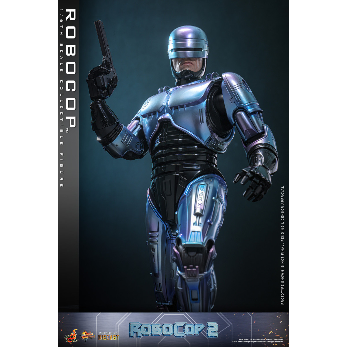 Hot Toys - RoboCop 2 Movie Masterpiece figura de acción 1/6
