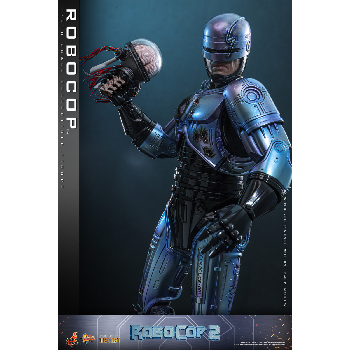Hot Toys - RoboCop 2 Movie Masterpiece figura de acción 1/6