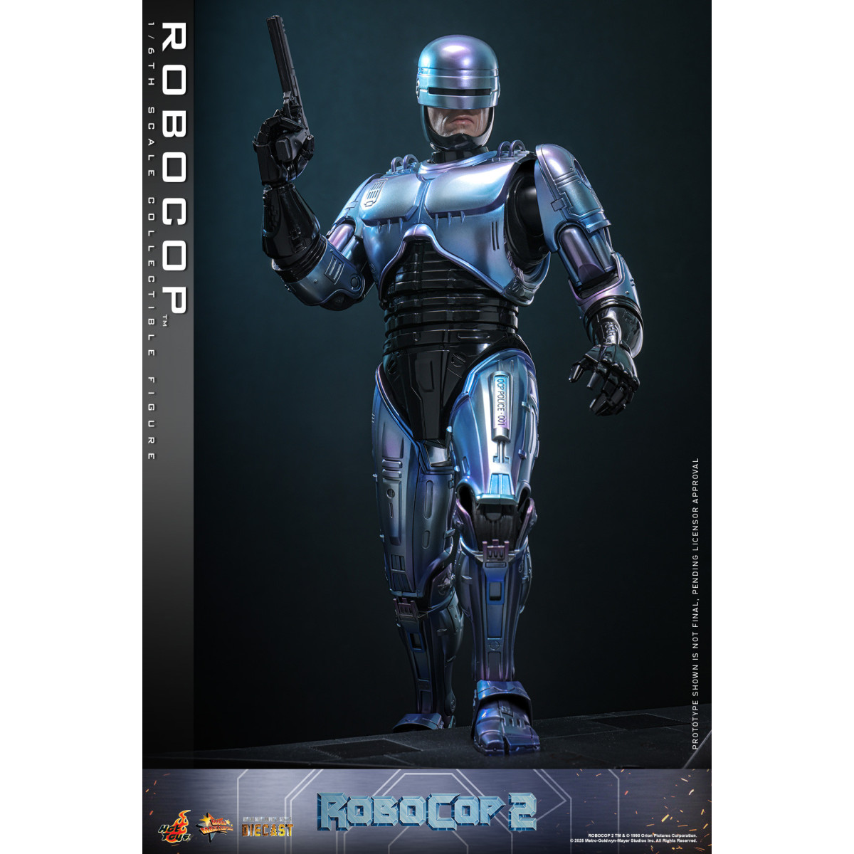 Hot Toys - RoboCop 2 Movie Masterpiece figura de acción 1/6