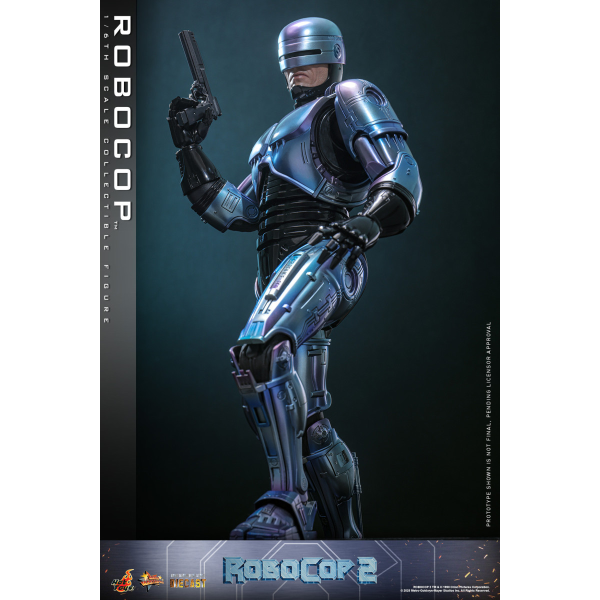 Hot Toys - RoboCop 2 Movie Masterpiece figura de acción 1/6