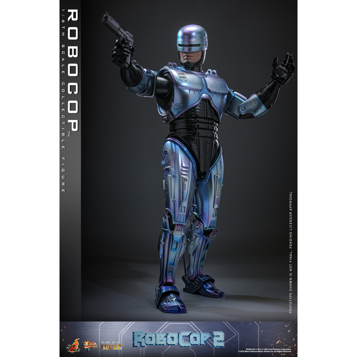 Hot Toys - RoboCop 2 Movie Masterpiece figura de acción 1/6