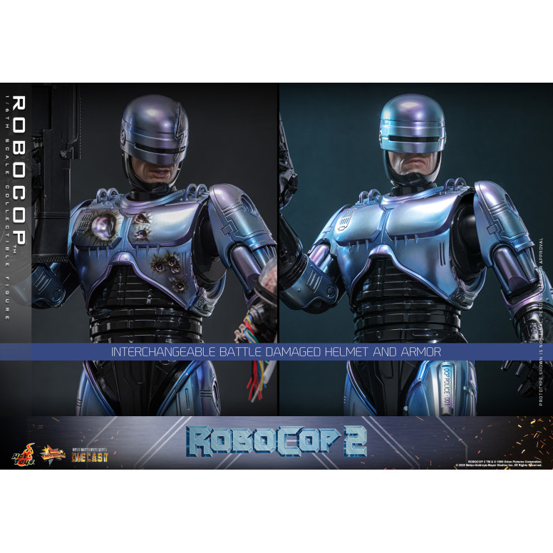 Hot Toys - RoboCop 2 Movie Masterpiece figura de acción 1/6
