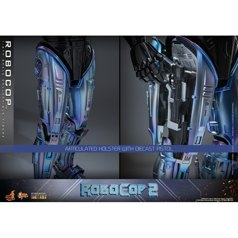 Hot Toys - RoboCop 2 Movie Masterpiece figura de acción 1/6