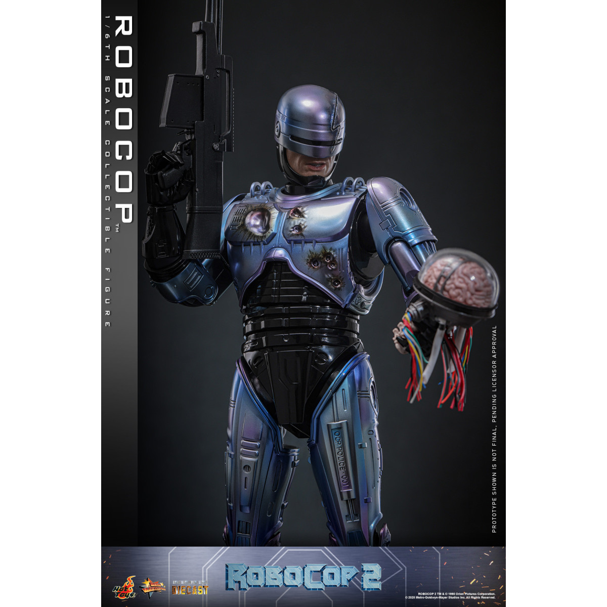 Hot Toys - RoboCop 2 Movie Masterpiece figura de acción 1/6