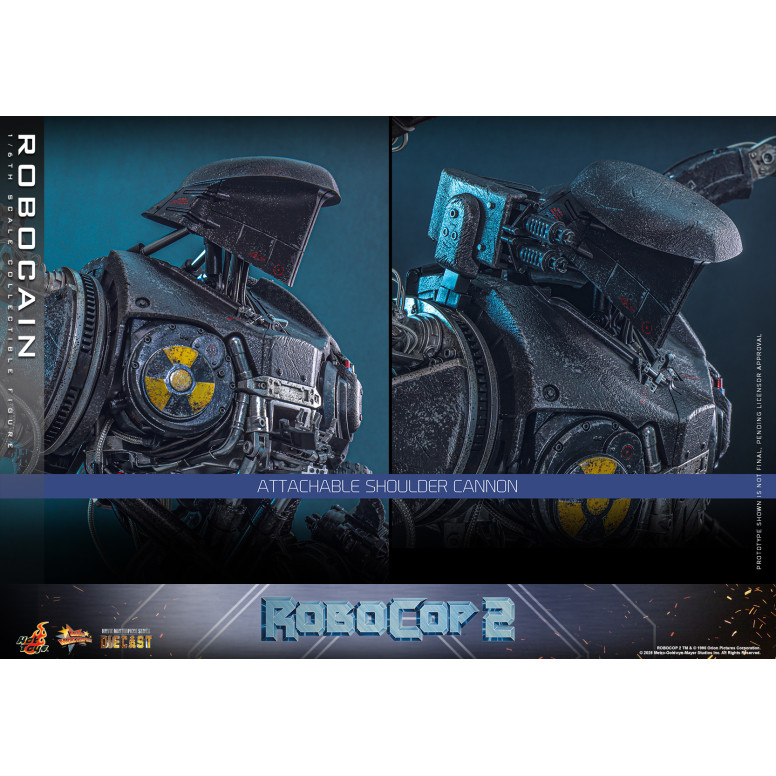 Hot Toys - RoboCop 2 - RoboCain Movie Masterpiece figura de acción 1/6