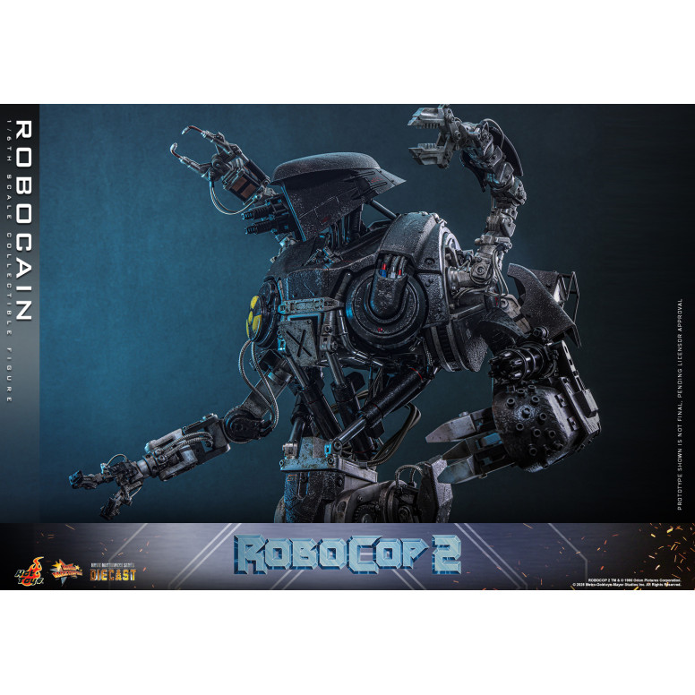 Hot Toys - RoboCop 2 - RoboCain Movie Masterpiece figura de acción 1/6