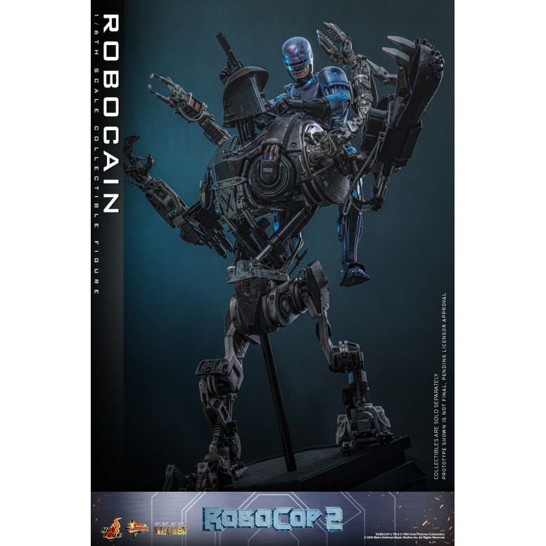Hot Toys - RoboCop 2 - RoboCain Movie Masterpiece figura de acción 1/6