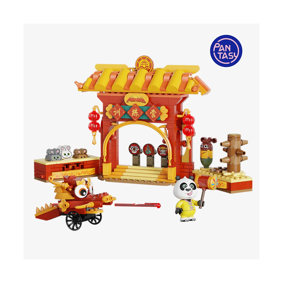 Pantasy - Kung Fu Panda - Campo de entrenamiento (set a construire)