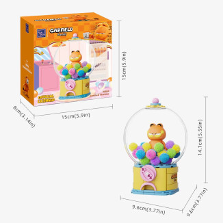 Pantasy - Garfield Serie Bola de Cristal - Máquina de chicles (set para construir)