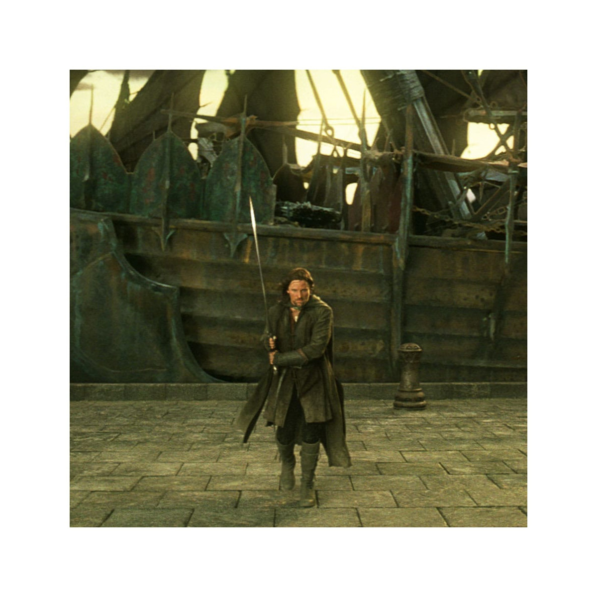Weta - Aragorn Miniatura Statue - El Señor de los Anillos - LOTR