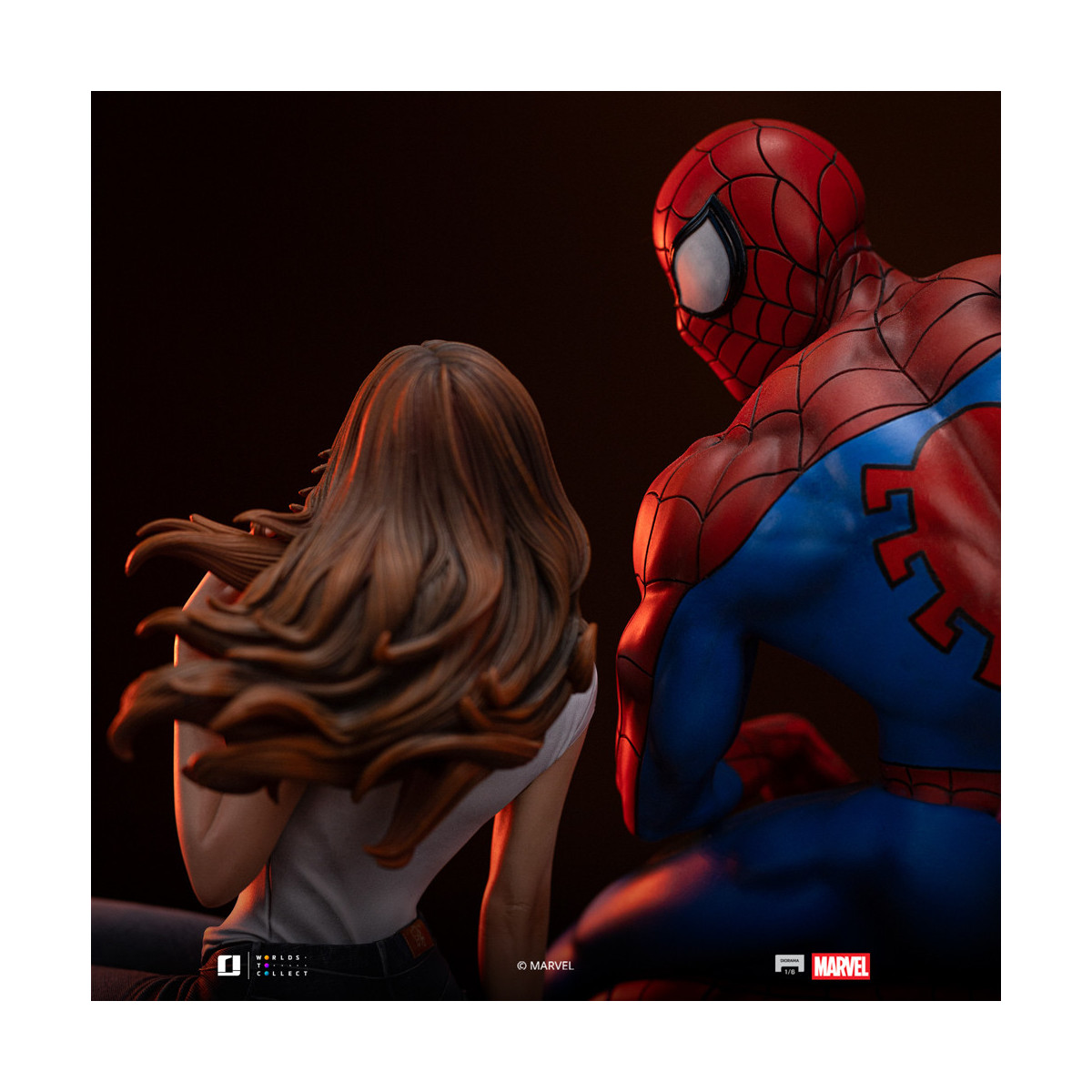 Iron Studios Marvel Comics - Spider-Man y MJ Diorama 1/6