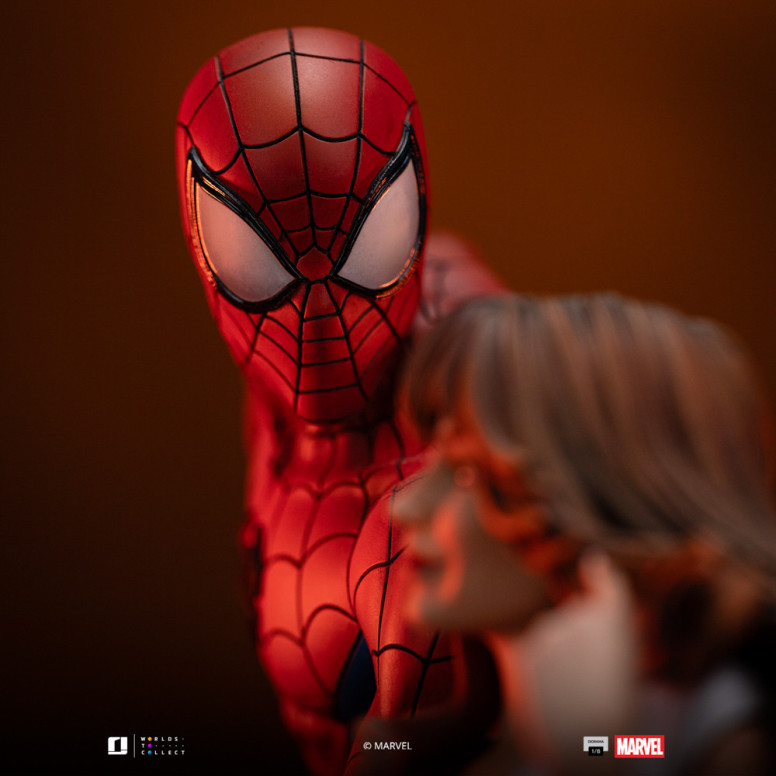 Iron Studios Marvel Comics - Spider-Man y MJ Diorama 1/6