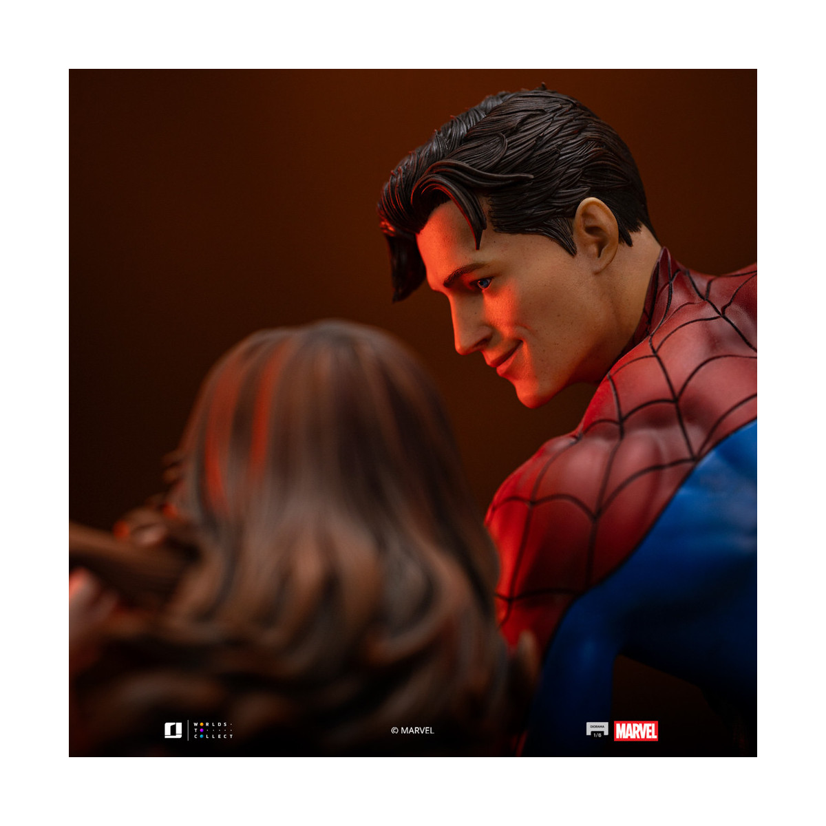 Iron Studios Marvel Comics - Spider-Man y MJ Diorama 1/6