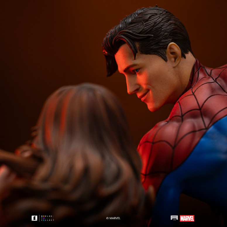Iron Studios Marvel Comics - Spider-Man y MJ Diorama 1/6