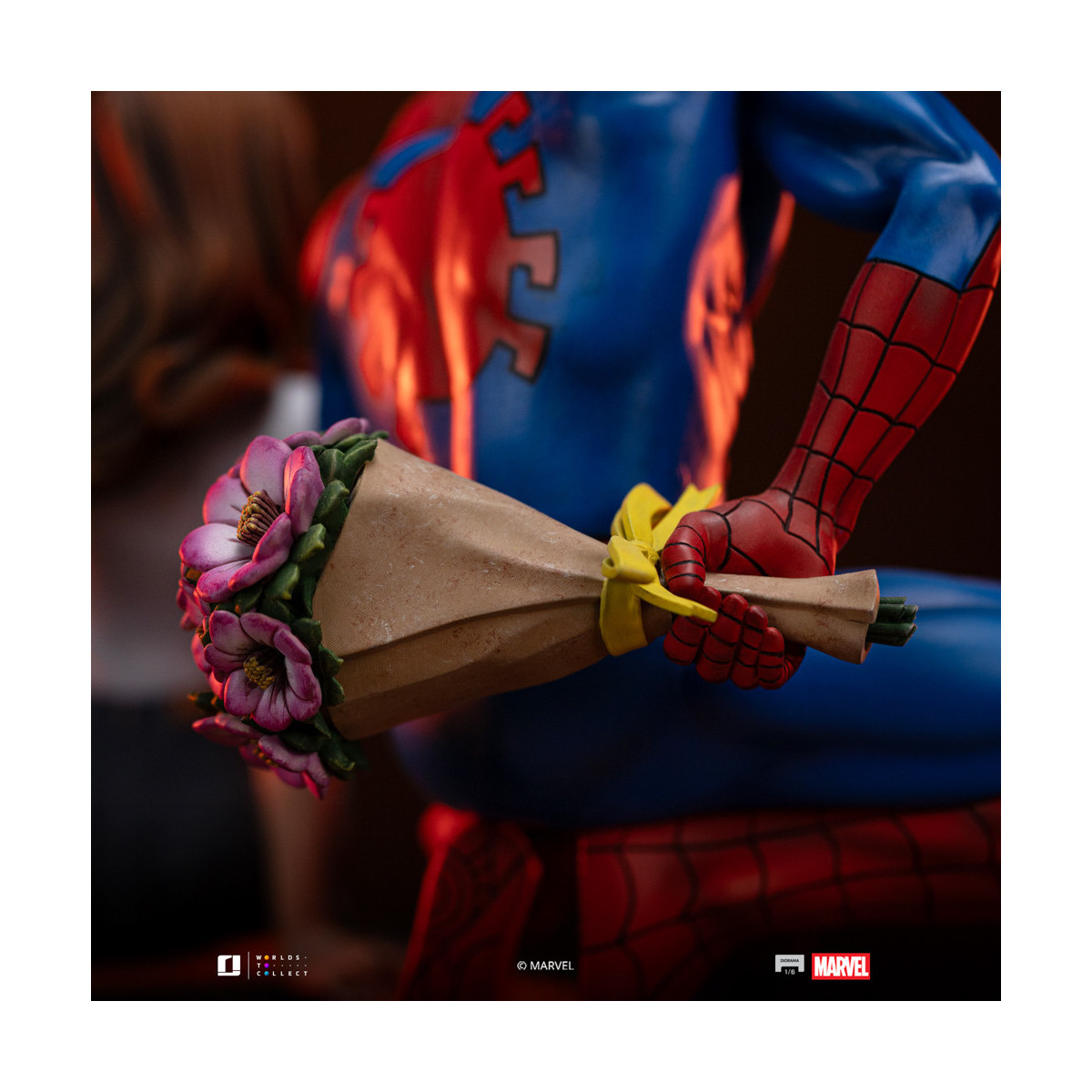 Iron Studios Marvel Comics - Spider-Man y MJ Diorama 1/6