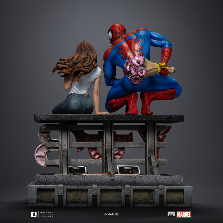 Iron Studios Marvel Comics - Spider-Man y MJ Diorama 1/6