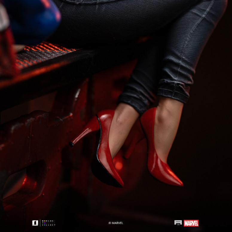Iron Studios Marvel Comics - Spider-Man y MJ Diorama 1/6