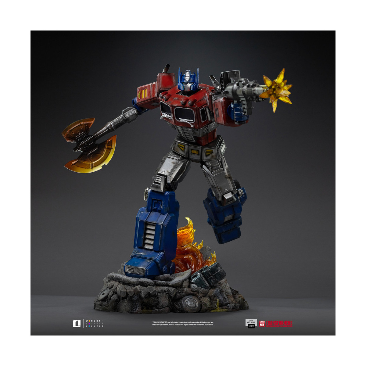 Iron Studios - Transformers - Optimus Prime Demi Art Escala 1/20