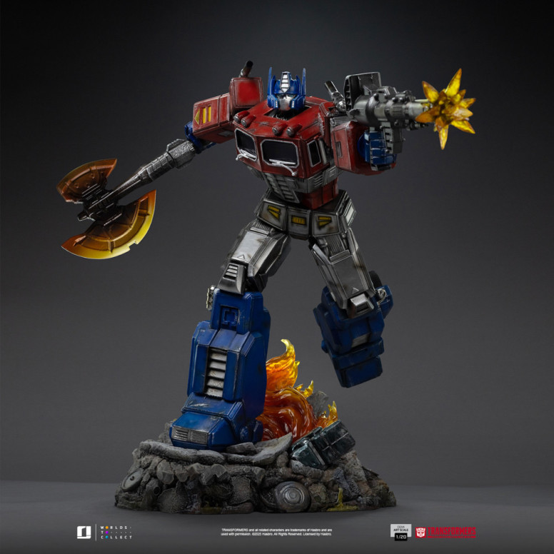 Iron Studios - Transformers - Optimus Prime Demi Art Escala 1/20
