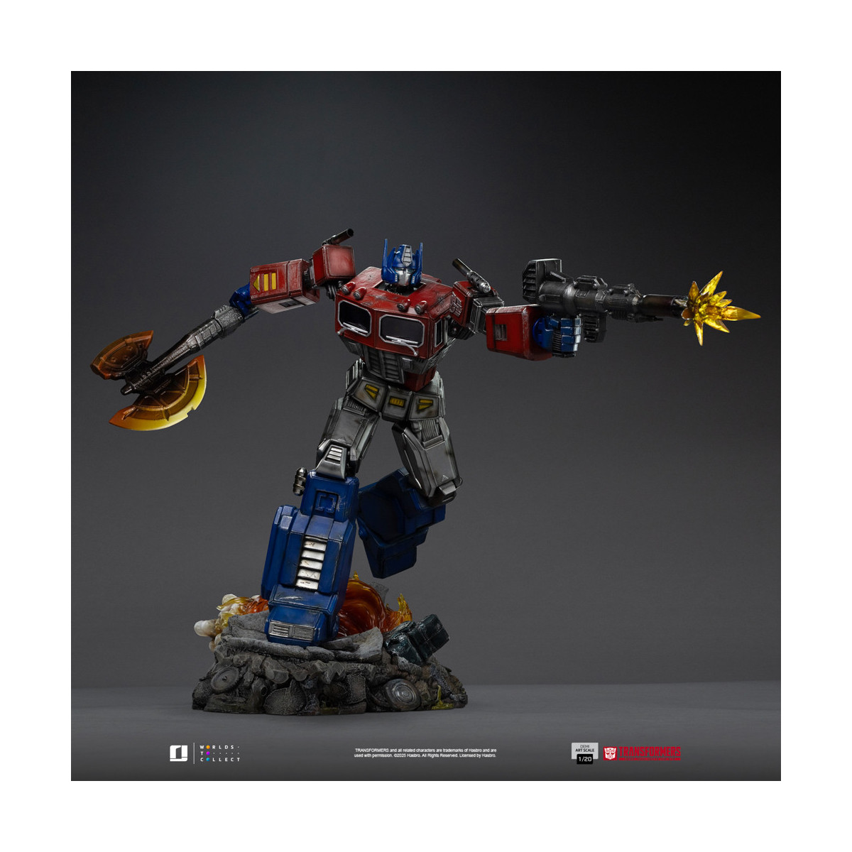 Iron Studios - Transformers - Optimus Prime Demi Art Escala 1/20
