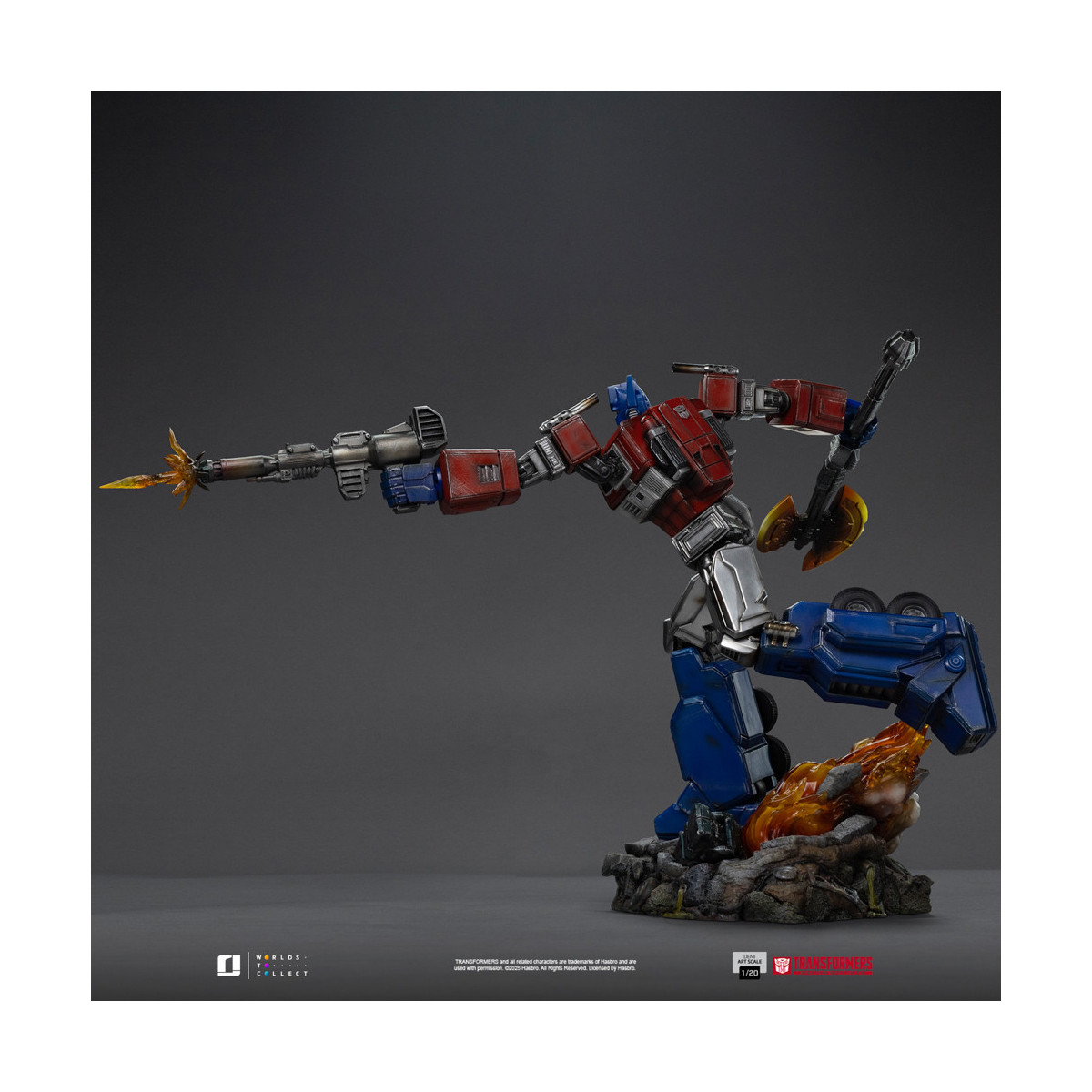 Iron Studios - Transformers - Optimus Prime Demi Art Escala 1/20
