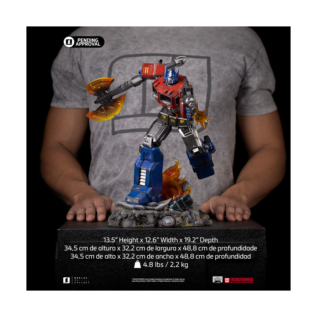 Iron Studios - Transformers - Optimus Prime Demi Art Escala 1/20