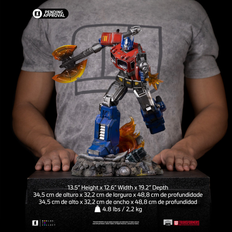 Iron Studios - Transformers - Optimus Prime Demi Art Escala 1/20