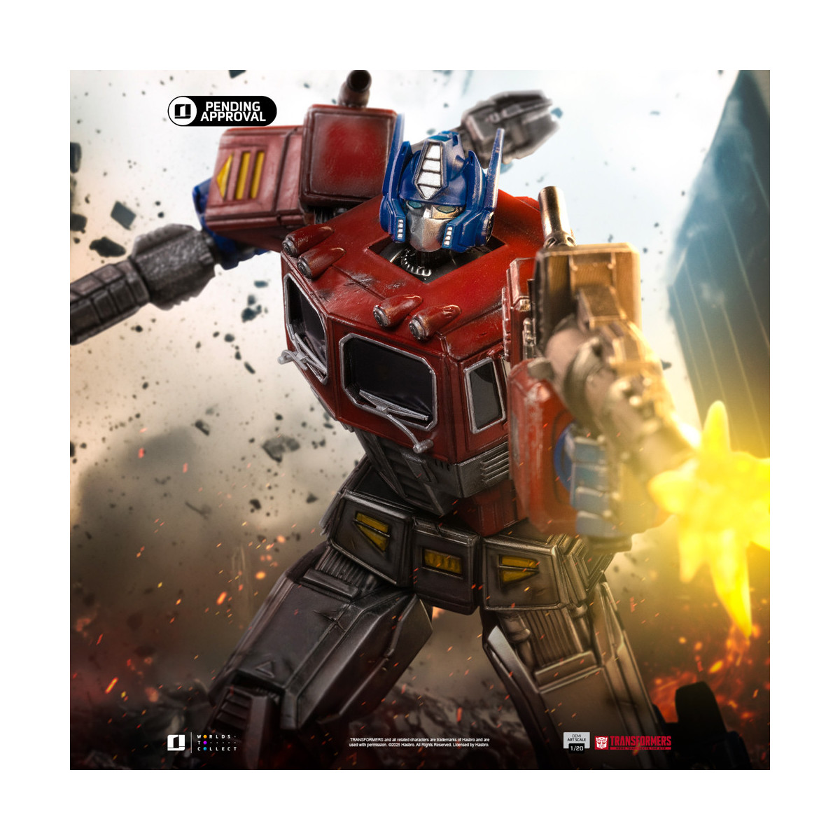 Iron Studios - Transformers - Optimus Prime Demi Art Escala 1/20