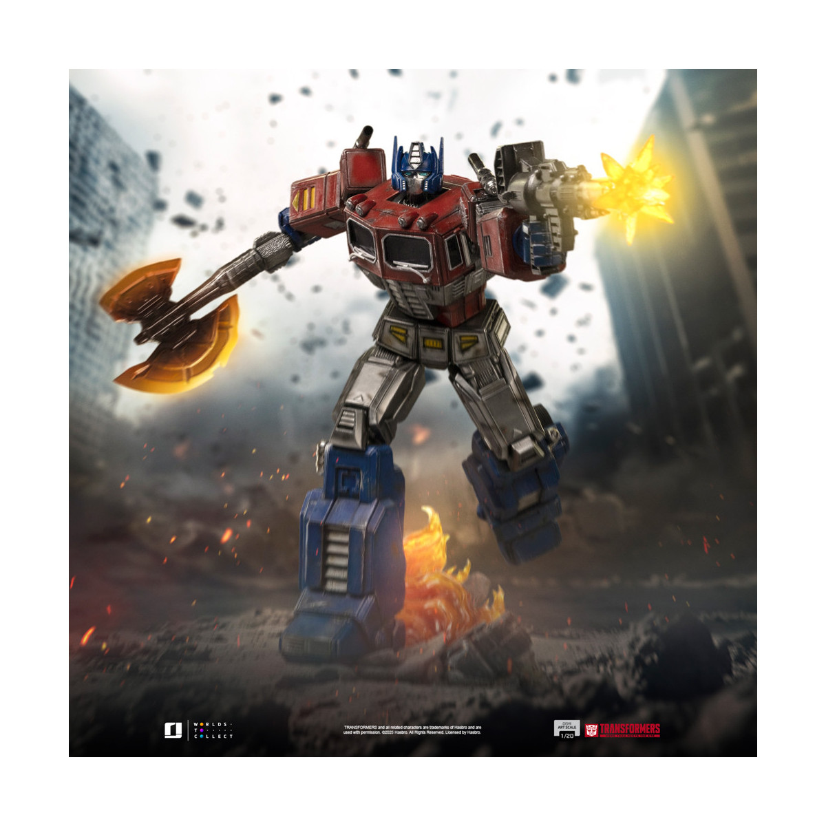 Iron Studios - Transformers - Optimus Prime Demi Art Escala 1/20