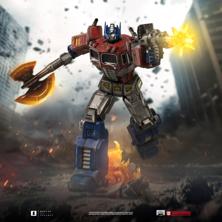 Iron Studios - Transformers - Optimus Prime Demi Art Escala 1/20
