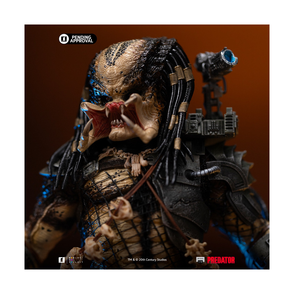 Iron Studios Cazador de la jungla Predator - Escala artística 1/10