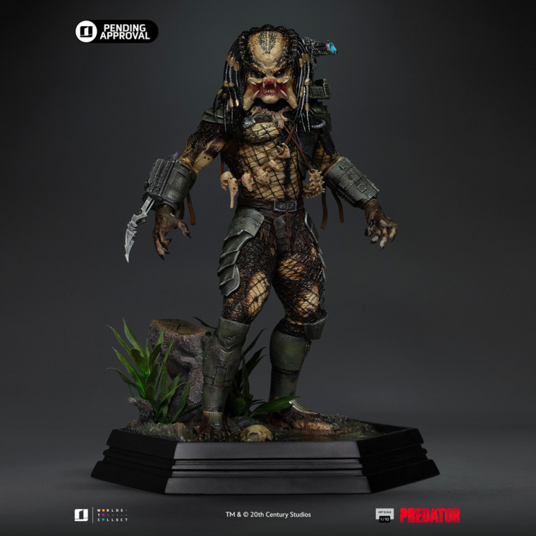 Iron Studios Cazador de la jungla Predator - Escala artística 1/10