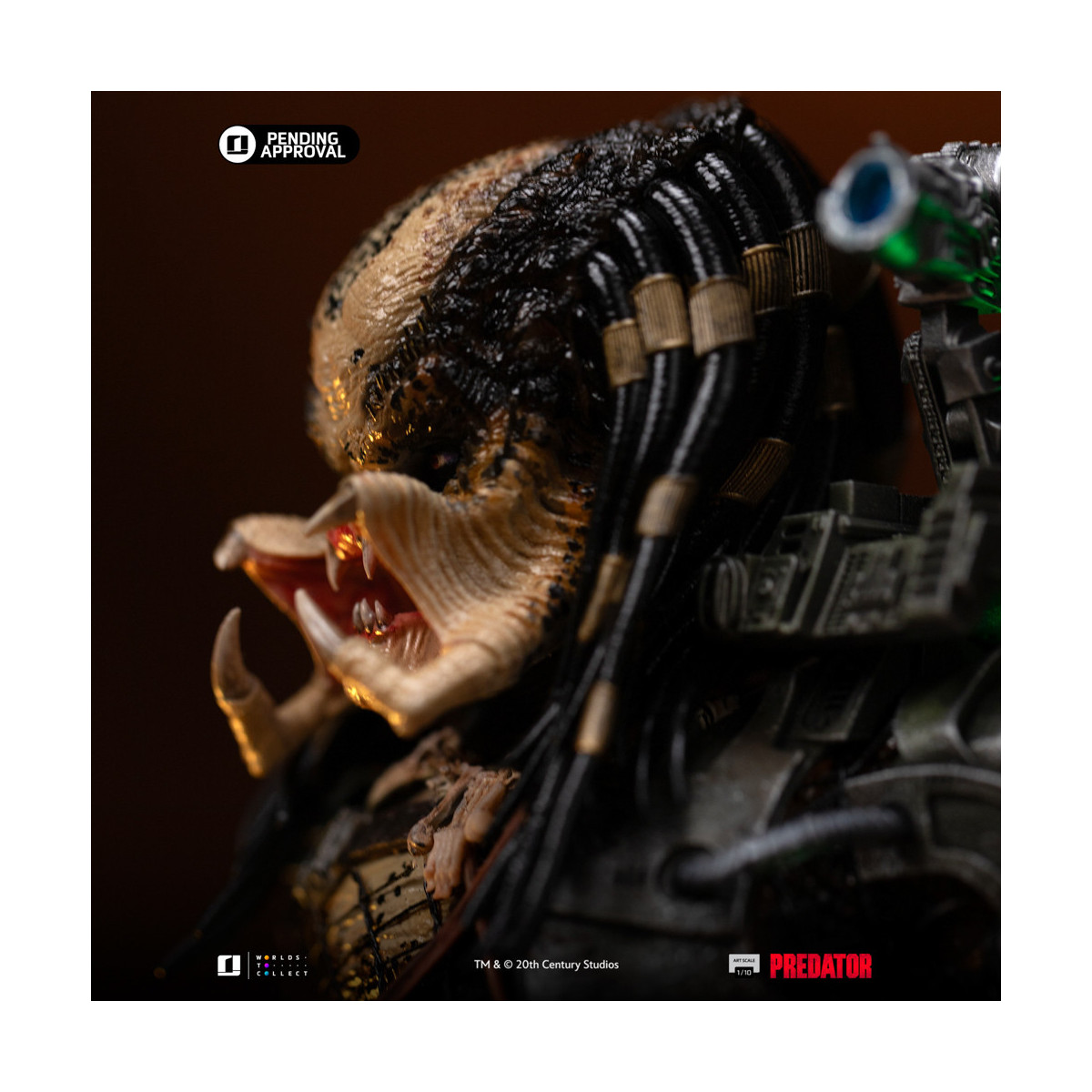 Iron Studios Cazador de la jungla Predator - Escala artística 1/10