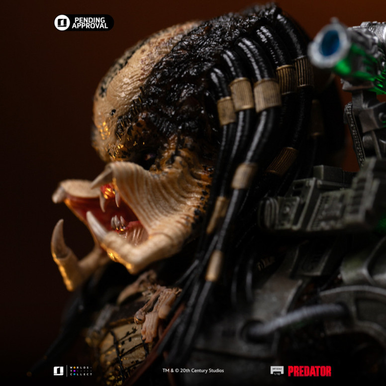 Iron Studios Cazador de la jungla Predator - Escala artística 1/10