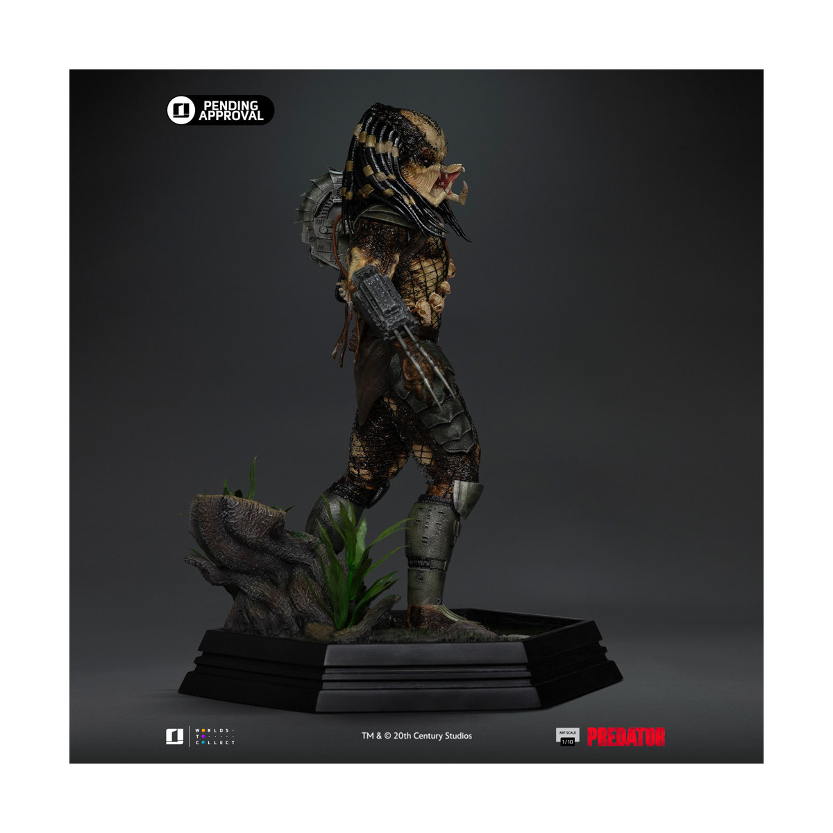 Iron Studios Cazador de la jungla Predator - Escala artística 1/10