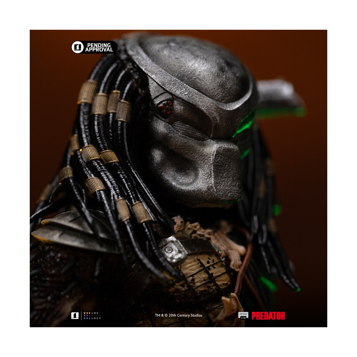 Iron Studios Cazador de la jungla Predator - Escala artística 1/10