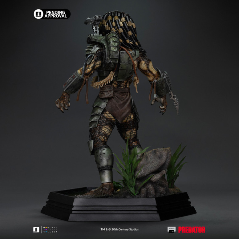 Iron Studios Cazador de la jungla Predator - Escala artística 1/10