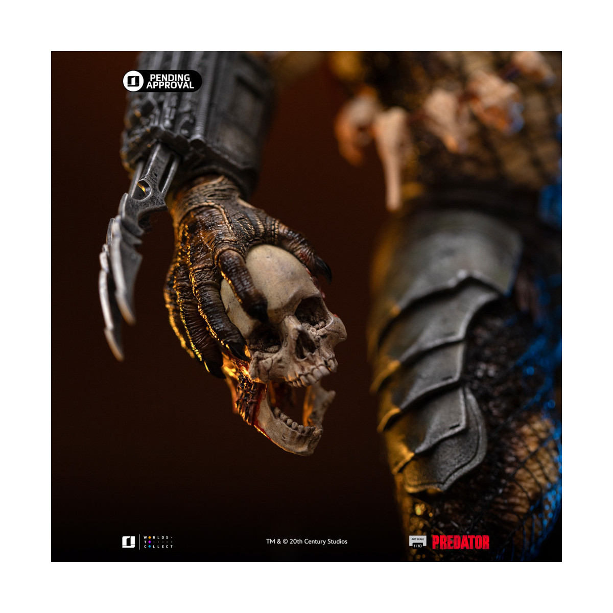 Iron Studios Cazador de la jungla Predator - Escala artística 1/10