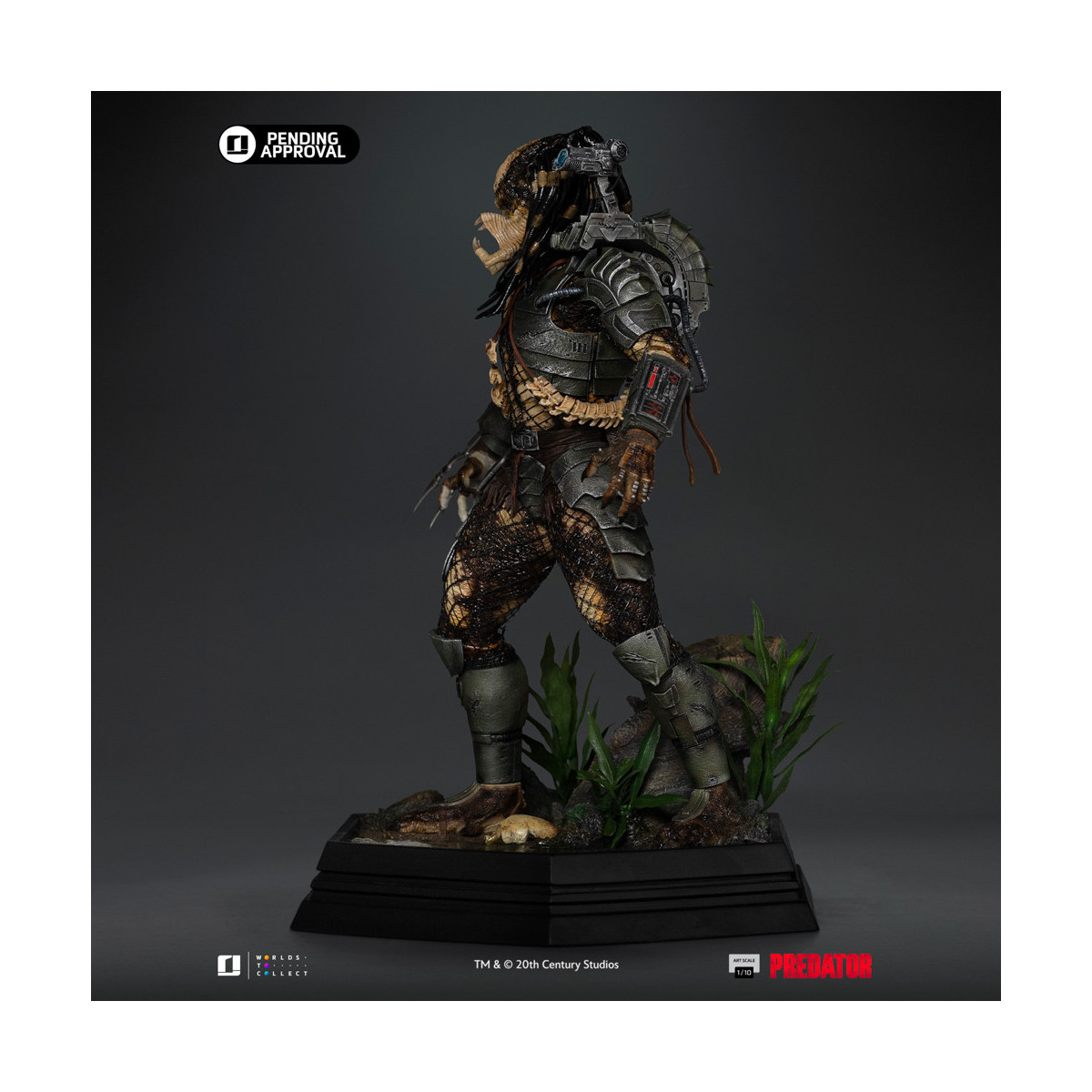 Iron Studios Cazador de la jungla Predator - Escala artística 1/10