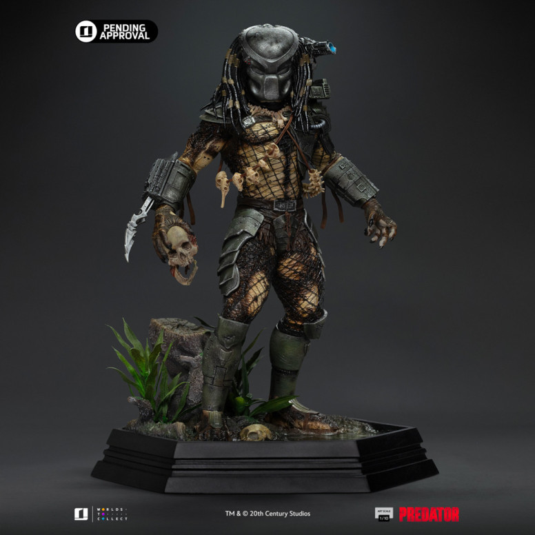 Iron Studios Cazador de la jungla Predator - Escala artística 1/10