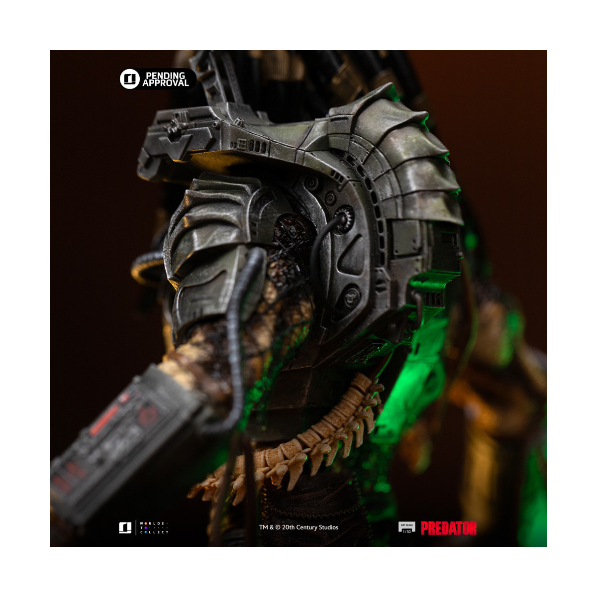Iron Studios Cazador de la jungla Predator - Escala artística 1/10